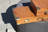 German Leather Shotgun Case and Cartridge Case Set - 2 of 10