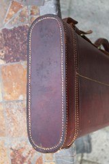 Vintage Leather Two Barrel Shotgun Case for 28" - 11 of 11