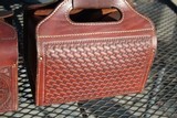 Alex Kerr and George Lawrence Tooled Leather Shotgun Shell Cases - - 7 of 11