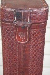 H.H Heiser Fully Tooled Leather Shotgun Case - NICE! - 11 of 19