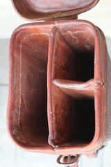 H.H Heiser Fully Tooled Leather Shotgun Case - NICE! - 18 of 19
