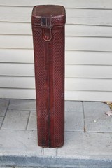 H.H Heiser Fully Tooled Leather Shotgun Case - NICE! - 10 of 19