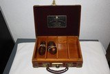 James Purdey & Sons Oak and Leather Shell Case - NICE!! - 1 of 11