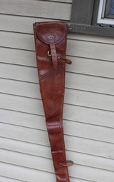 Small Bore Full Length Two Gun Spanish Shotgun Cases - 1 of 12