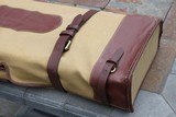 Oak and Leather Shotgun Case - 3 of 13