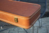 Browning Superposed Shotgun Airways Leather Gun Case - Two barrel Set NICE! - 3 of 9