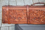 A. H. Hardy Deluxe Leather Shotgun Gun Case - RARE! - AH Hardy Beverly Hills CA. - 5 of 8