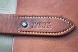 A. H. Hardy Deluxe Leather Shotgun Gun Case - RARE! - AH Hardy Beverly Hills CA. - 7 of 8