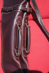 Mullholland Bros Leather Two Gun Case - NICE! - 3 of 9