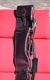 Mullholland Bros Leather Two Gun Case - NICE! - 1 of 9