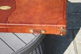 Huey Oak & Leather Gun Case for Winchester Model 21 - NICE! - 10 of 18