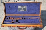 Huey Oak & Leather Gun Case for Winchester Model 21 - NICE! - 12 of 18