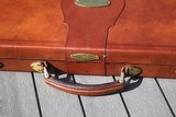 Huey Oak & Leather Gun Case for Winchester Model 21 - NICE! - 5 of 18