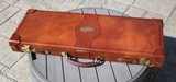 Huey Oak & Leather Gun Case for Winchester Model 21 - NICE! - 3 of 18