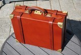 Holland & Holland Oak and Leather Shell Case - NICE! - 6 of 11