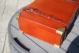 Holland & Holland Oak and Leather Shell Case - NICE! - 2 of 10