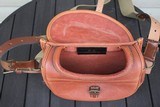 Vintage Willis Geiger Leather Shotgun Shell Bag - NICE! - 7 of 9
