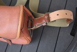 Vintage Willis Geiger Leather Shotgun Shell Bag - NICE! - 4 of 9