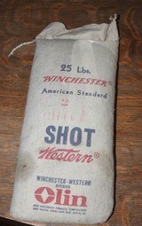 Winchester 25lb Bag Lead #2 Chilled Shot - 1 of 3