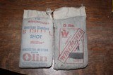 Vintage Winchester 5lb Bags of shot - 2 of 2