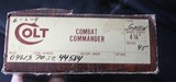 Colt Combat Commander 70 Series Satin Nickel in Box NICE! - 17 of 18