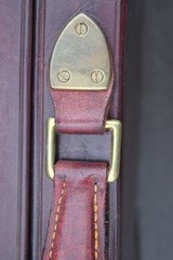 English Style Leather Shotgun Case - 9 of 13