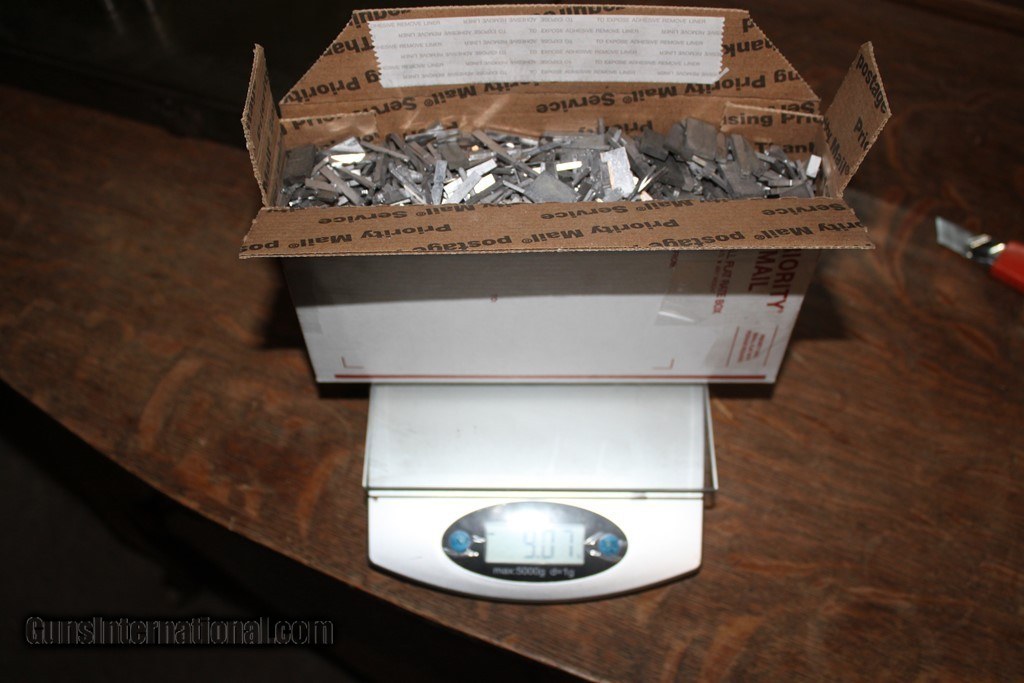 LINOTYPE LEAD 9 POUNDS CLEAN LINOTYPE LEAD BULLET RELOADING CASTING