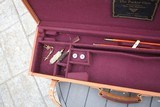 English Canvas & Leather 28ga Shotgun Case with Accessories - 14 of 16