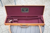 English Canvas & Leather 28ga Shotgun Case with Accessories - 1 of 16