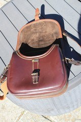 English leather Shell bag - E. Jeffries - 8 of 9