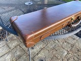 Abercrombie & Fitch Leather 20ga Shotgun case with Accessories - 3 of 15