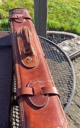 Holland Sport Leather Satchel Gun Case for a Pair of Take down guns - 3 of 7