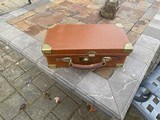 Abercrombie & Fitch Oak and Leather Ammo Case. - 1 of 7