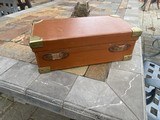 Abercrombie & Fitch Oak and Leather Ammo Case. - 3 of 7