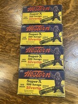 Western Super X 300 Savage - Bear boxes