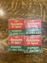 Remington HighSpeed Kleanbore 22 Long rifle - Four Bricks - 2000 rounds - 3 of 6