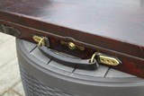 English Oak and Leather Gun Case - Ogden Smiths & Hussey London - NICE! - 4 of 19
