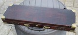 English Oak and Leather Gun Case - Ogden Smiths & Hussey London - NICE! - 2 of 19