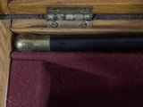 English Oak and Leather Gun Case - Ogden Smiths & Hussey London - NICE! - 17 of 19