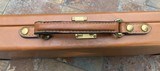Nizzoli Italian Leather Shotgun Case - NICE! - 4 of 13