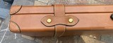 Nizzoli Italian Leather Shotgun Case - NICE! - 5 of 13