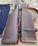 Famars Italian Leather Two Gun Case - Abbiatico & Salvinelli -
NICE!! - 3 of 19