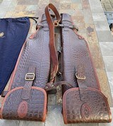 Famars Italian Leather Two Gun Case - Abbiatico & Salvinelli -
NICE!! - 2 of 19