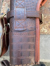 Famars Italian Leather Two Gun Case - Abbiatico & Salvinelli -
NICE!! - 6 of 19