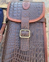 Famars Italian Leather Two Gun Case - Abbiatico & Salvinelli -
NICE!! - 7 of 19