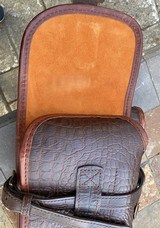 Famars Italian Leather Two Gun Case - Abbiatico & Salvinelli -
NICE!! - 16 of 19