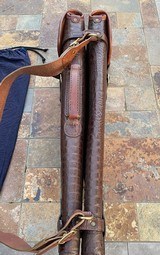 Famars Italian Leather Two Gun Case - Abbiatico & Salvinelli -
NICE!! - 9 of 19