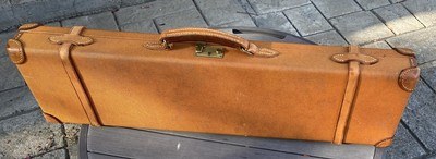 Brady English Canvas & Leather Shotgun Case - Image 6 of 12
