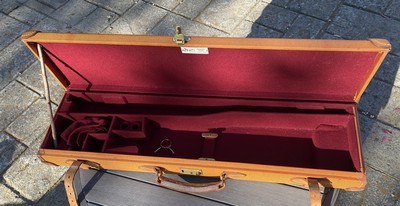 Brady English Canvas & Leather Shotgun Case - Image 9 of 12