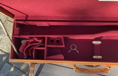 Brady English Canvas & Leather Shotgun Case - Image 12 of 12
